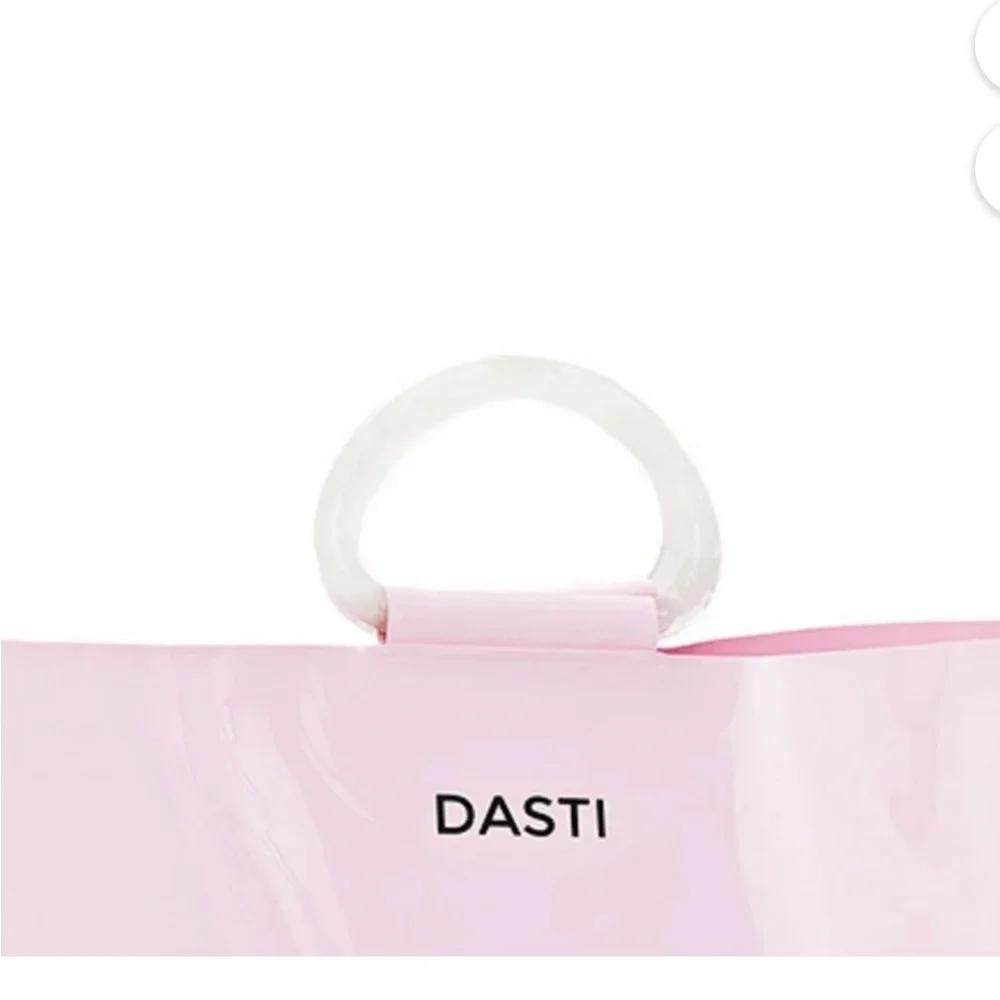 DASTI Vinyl Baby Pink Bag NEW
